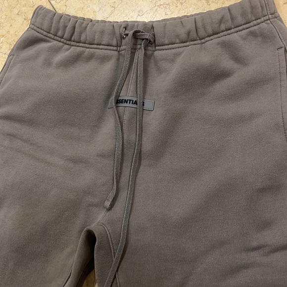 XS Fear of God Essentials Sweatpants Joggers with Reflective Logo - Picture 2 of 7